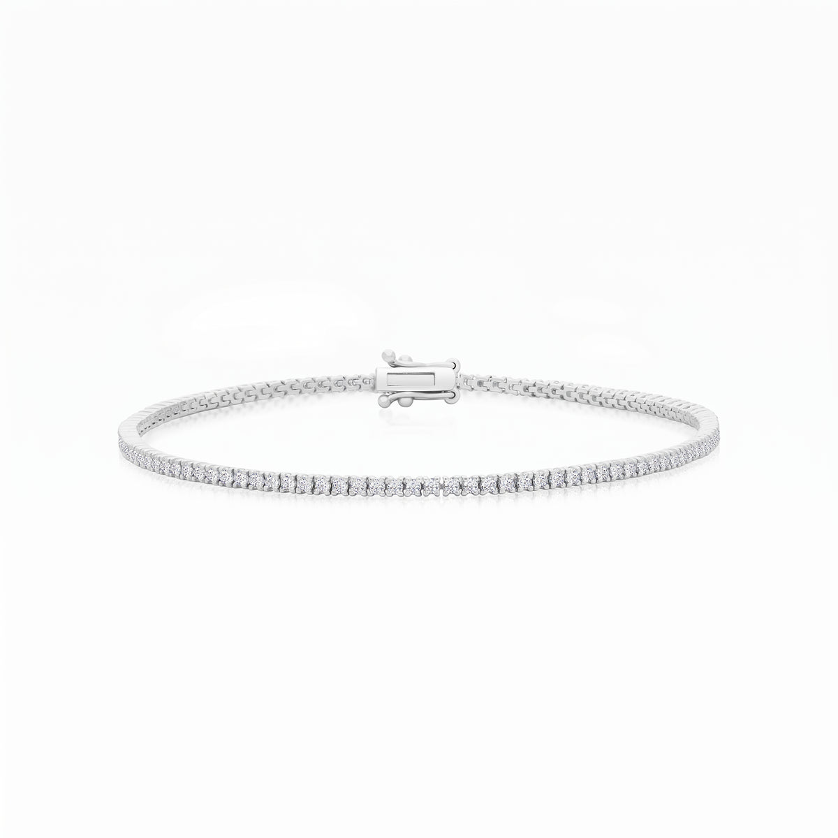 Diamond Tennis Bracelet – 3.01ct Natural Diamonds, SGL Certified
